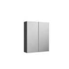 Nuie Arno 600mm Mirror Unit (50/50) - Anthracite