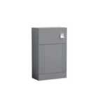 Nuie Deco 500mm WC Unit - Satin Grey