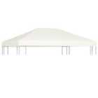 vidaXL Gazebo Top Cover 310 G/M² 4X3 M Cream White