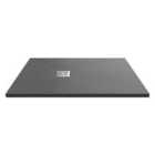 Hudson Reed Rectangular Shower Tray 1200 x 900mm - Grey