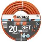 Gardena Basic Hose Set - 20m