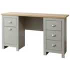 GFW Lancaster Study Desk - Grey