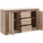 GFW Canyon Oak Sideboard - Oak
