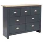 GFW Lancaster Merchants Chest - Slate Blue