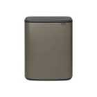 Brabantia Bo Touch Bin 2 X 30L - Platinum