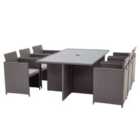 Royalcraft Nevada 6 Seater Cube Set - Grey