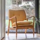 Gallery Direct Marseille Armchair Ochre 730x740x850mm