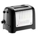Dualit DA2625 2 Slot High Gloss Lite Toaster - Black