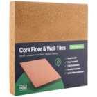 Treefloor Self-adhesive Cork Tiles - Pack of 9