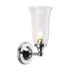 Elstead Lighting Austen 1 Light Tall Wall Light - Polished Chrome