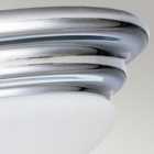 Elstead Lighting Brompton 1 Light Flush Mount - Polished Chrome
