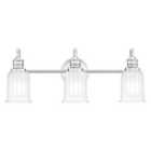 Quoizel Swell 3 Light Wall Light - Polished Chrome