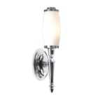 Elstead Lighting Dryden 1 Light Wall Light - Polished Chrome