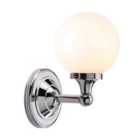 Elstead Lighting Austen 1 Light Round Wall Light - Polished Chrome