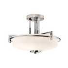 Quoizel Taylor 3 Light Semi Flush Light