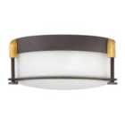 Hinkley Colbin Small Flush Mount - Oil Rubbed Bronze