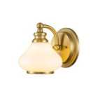 Hinkley Ainsley 1 Light Wall Light - Brushed Brass