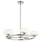 Kichler Pim 5 Light Chandelier - Polished Chrome