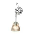 Elstead Lighting Demelza 1 Light Wall Light - Polished Chrome