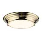Elstead Lighting Welland 1 Light Mini LED Flush Light - Polished Brass