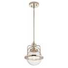 Kichler Triocent 1 Light Pendant/Semi-Flush - Polished Nickel