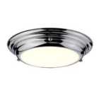 Elstead Lighting Welland 1 Light Mini LED Flush Light - Polished Chrome