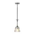 Elstead Lighting Agatha 1 Light Pendant - Polished Chrome