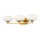 Kichler Pim 3 Light Wall Light - Fox Gold