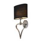 Elstead Lighting Falmouth 2 Light Wall Light - Polished Chrome