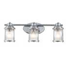 Kichler Ashland Bay 3 Light Wall Light - Polished Chrome