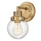 Hinkley Poppy 1 Light Wall Light - Heritage Brass