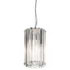 Kichler Crystal Skye 2 Mini Pendant Light