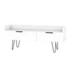 Ready Assembled Hirato Media Console Unit - White Matt