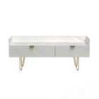 Ready Assembled Hirato Media Console Unit - Marble