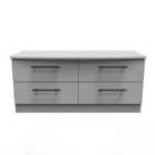 Ready Assembled Finsbury 4 Drawer Bed Box - Dust Grey