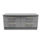 Ready Assembled Waltham 4 Drawer Bed Box - Dust Grey