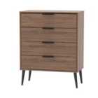 Ready Assembled Hirato 3 Drawer Chest - Carini Walnut