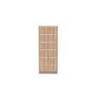 Ready Assembled Cuba Tall Plain Wardrobe - Bardolino Oak