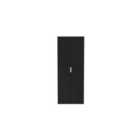 Ready Assembled Copenhagagen Tall Plain Wardrobe - Black