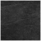 Wickes Boutique Lava Black Matt Porcelain Wall & Floor Tile - 595 x 595mm