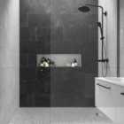 Wickes Boutique Lava Grey Matt Porcelain Wall & Floor Mosaic Tiles - 297 x 297mm - Pack of 6