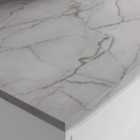 Marmo Puro Square Edge Laminate Worktop - 3000 x 610 x 22mm