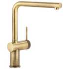 Abode Fraction Single Lever Tap - Antique Brass