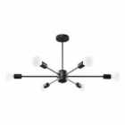 Sollux Chandelier Lango 6 Black