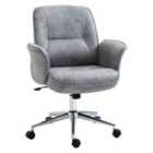 Vinsetto Swivel Computer Office Chair - Light Grey