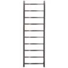 Towelrads Diva Brushed Stainless Steel Dry Electric Non Thermostatic Towel Radiator - 1500 x 500mm