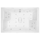 Trojan Charlton 14 Jet Whirlpool Inset Bath with Airspa & LED Light - 1800 x 1200mm