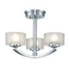 Hinkley Meridian 3 Light Semi-Flush Mount