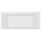 Wickes Elite Reinforced Double Ended Slim Edge Bath - 1700 x 750mm