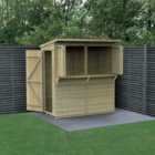 Forest Garden Pressure Treated Shiplap 6x3 Pent Garden Bar